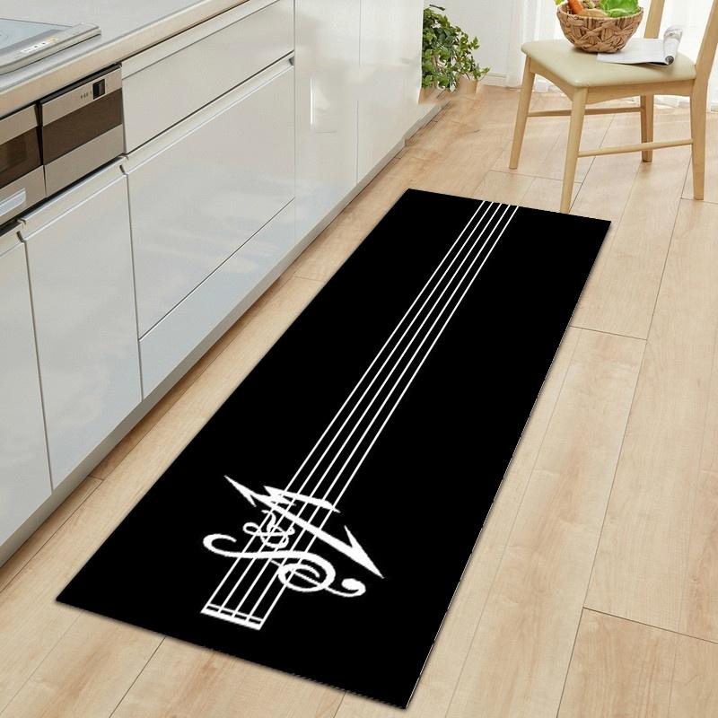 Tappeto stampato in 3D serie tastiera di pianoforte, tappeto grande, tappeti per soggiorno camera da letto, tappeti per cucina Tappetini antiscivolo