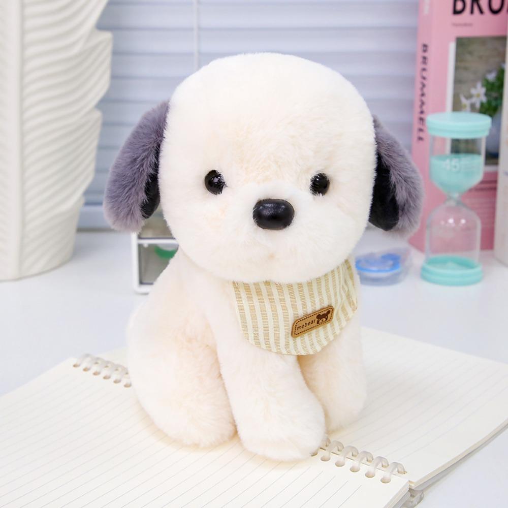 PP Cotton Cartoon Dog Plush Toys Interactive Stuffed Animal Dog Doll  Kids Gifts