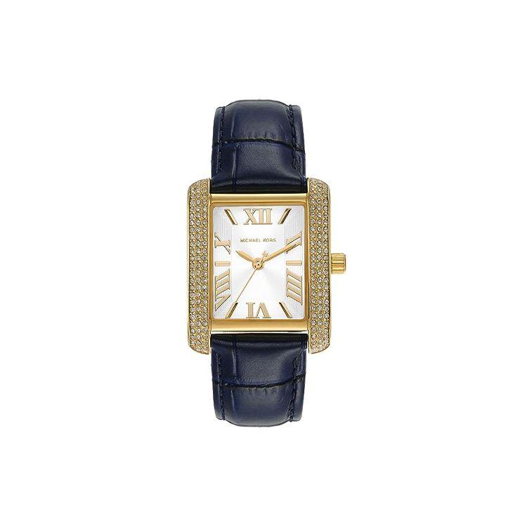 

Michael Kors Quartz Watch Leather Strap 33mm Silver Dial Vintage Fashion High-End Niche Belt Watch Women watches MK2982 Silver Dial