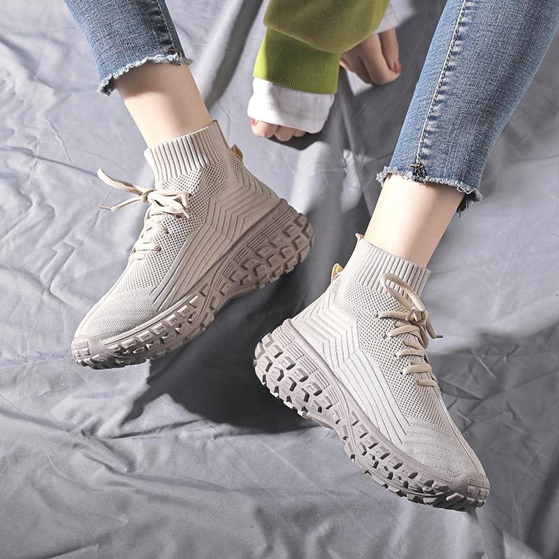 Women's Platform Boots Ladies Luxury Sports Ankle Casual Sneakers Tennis Female Shoes For Women Trend 2024 Outdoor Fashion Boots