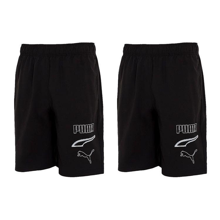 Puma Lässige Sport-Webshorts Herren Unterteile Schwarz 845583-51