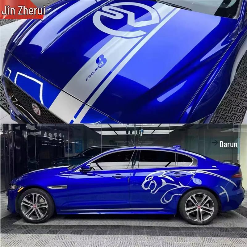 

Наклейки на кузов и капот автомобиля Jaguar XE XEL XFL XJ XF Imported material, single hood