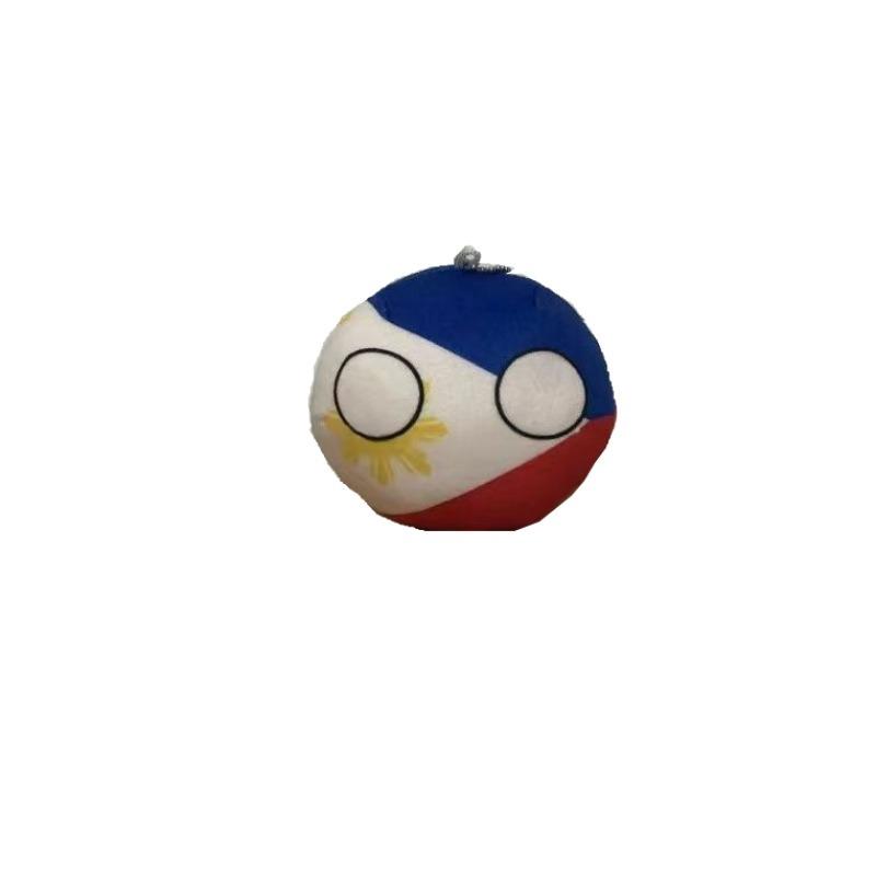 10cm Polandball Plüschtier UK Ukraine Deutschland Countryball Stoffpuppe Dekoration