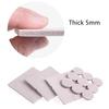 Thickening Felt Chair Leg Pads 5mm Self Adhesive Furniture Chair Table Leg Pads Wood Floor Protectors Felt Anti-Slip Pads