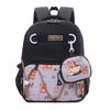 Fashionable Cartoon Nursery Backpack Adjustable Straps Double Shoulder Bag  Elementary School