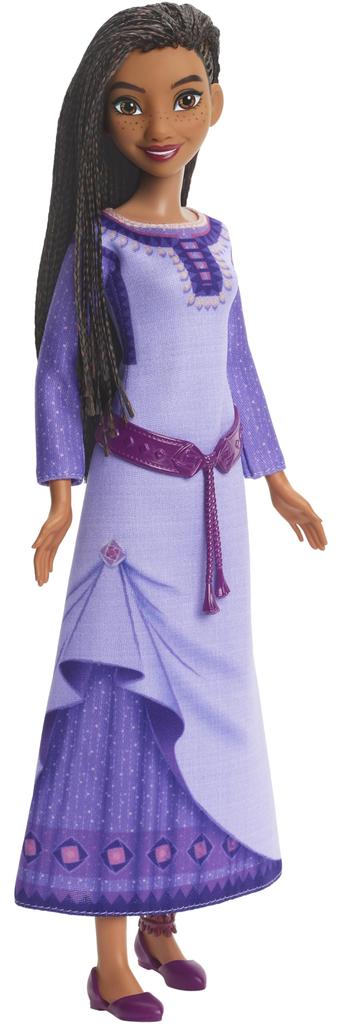 Mattel Disney Asha of Rosas Sings Wish Fashion Doll & Star Figure - Poseable with Removable Clothing - Sings "This Wish" in English