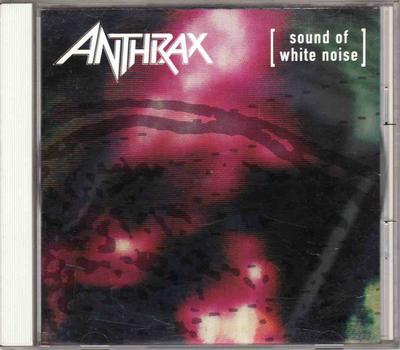 CD ANTHRAX - Sound Of White Noise WMC5600 WEA Music, Elek 1993 Japan Rock Begagnad