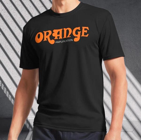 Men s and Women s T-shirts Orange Amplification S