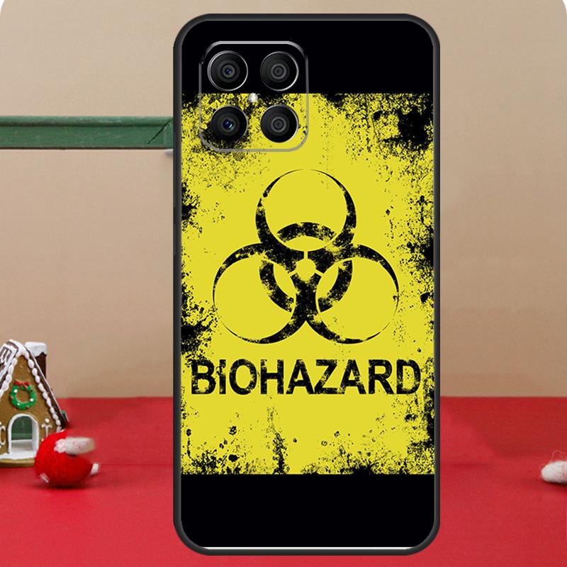 Biohazard Symbol Logo Case For Honor Magic 6 7 8 Pro Honor 400 200 70 90 Lite X8c X8b X9a X9b X9c X9d Win RT Cover