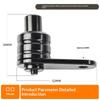Motorcycle Modification Cnc Aluminum Alloy Material Pcx Parking Lock Deep Electric Vehicle Ramp Parking Lock Switch Accessories