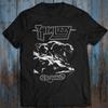 Taille normale M-4XL T-shirt en coton Vie Nocturne Tigre Noir Tee Thin Lizzy T-shirt Unisexe