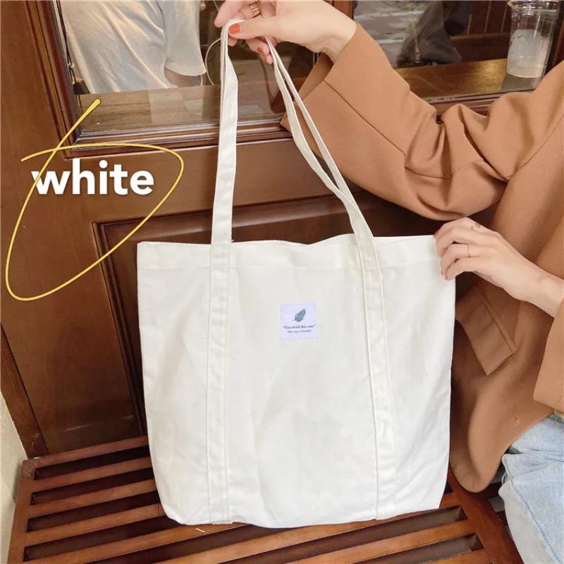 

Женская сумка Cott Canvas Наплечная Сумка-тоут Экологичная Ткань Сумка-тоут Однотонная Сумка для Школьных Книг Портативная Сумка для Покупок Sac À Main Femme бежевый