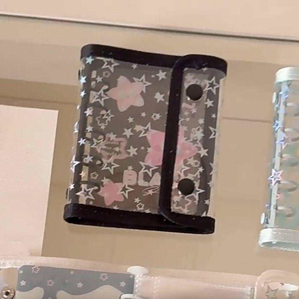 PVC Cover A5 Photo Album Waterproof Idol Card Collect Book Card Protective Case  Office Stationery
