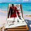 Cristiano Ronaldo Beach Towel Super Soft Microfiber Quickdry Fabric Comfortable Lightweight Perfect For Traveling Yoga Camping And Swimming