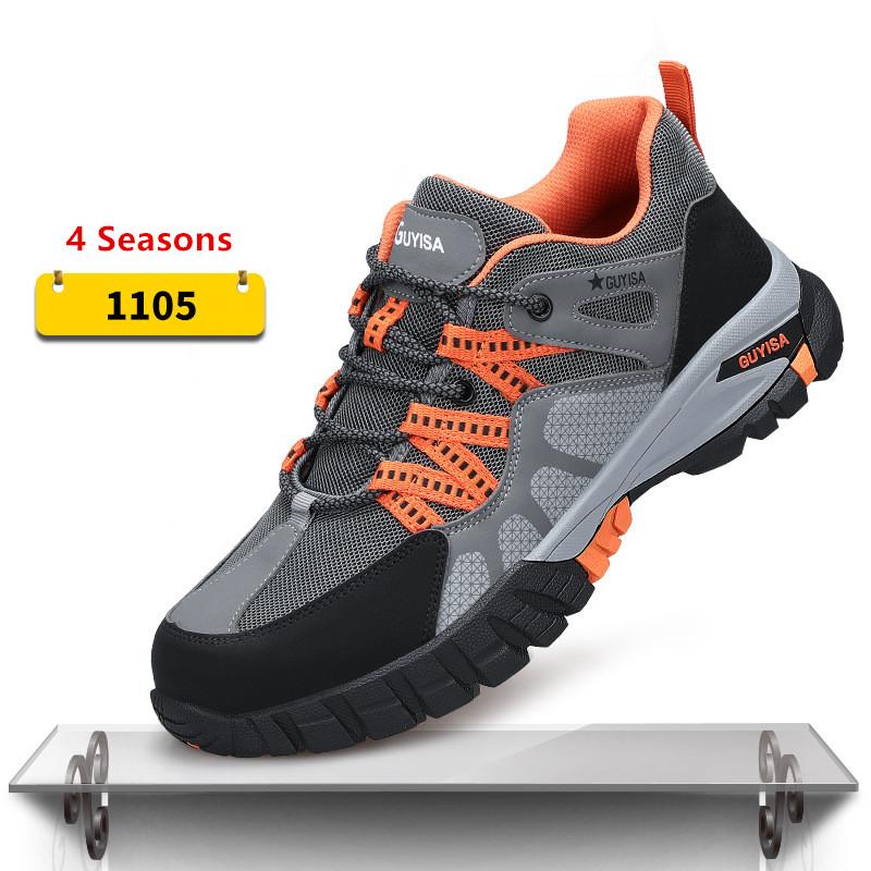 

Work shoes with steel toe anti puncture work safety sneakers work man safety shoes anti-slip boots indestructible shoes for men 37