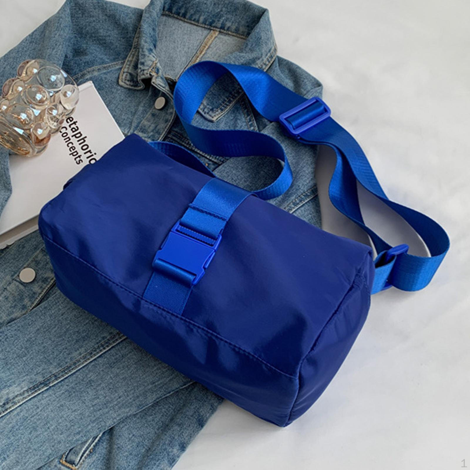 

Спортивна сумка через плече, подарункова сумка на блискавці, жіноча сумка через плече для найнеобхіднішого синій
