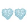 Small Fresh Sugar Ab Colored Diamond Love Earrings High Sense Women Fashion Sweet Stud Earrings 925 Silver Needle Earrings