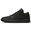Womens Air 1 Low 'Triple Black Quilted' (women's Sizes) Black / Black / Black Vintage Basketball Shoes DB6480 001