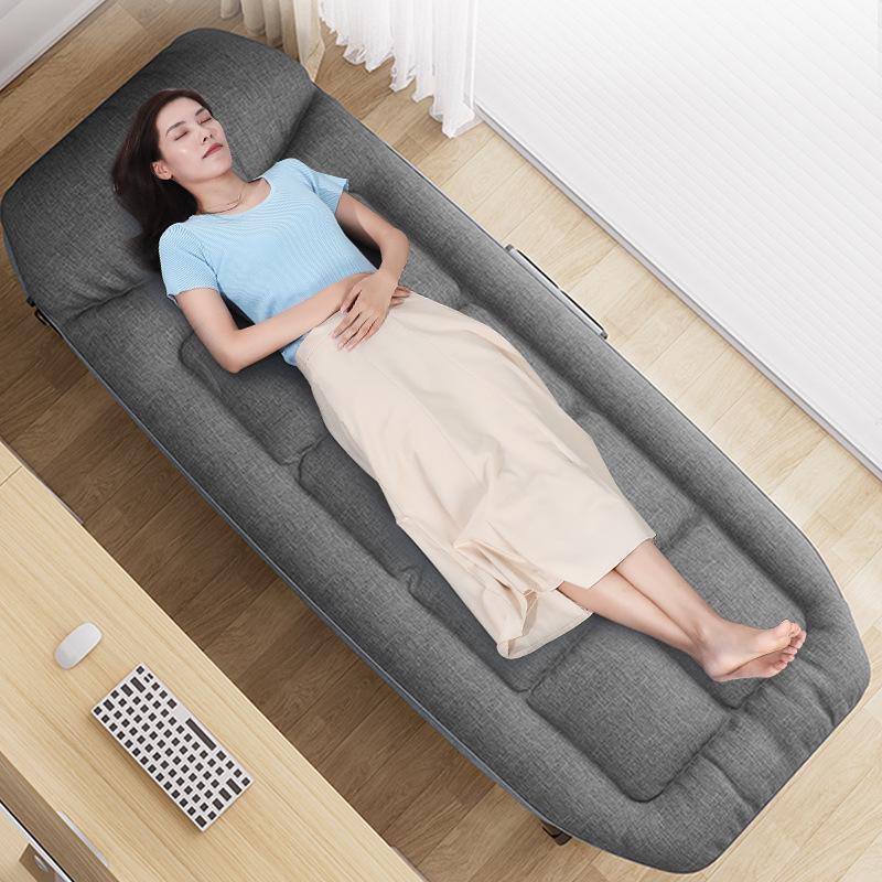 Portable Single Folding Nap Cot and Recliner for Office or Home Use