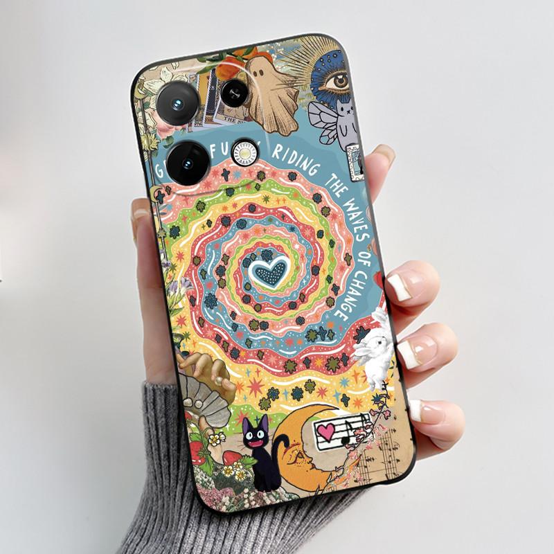 Süße Hülle für Umidigi G9C G9T G9 5G G9A Fundas Capa Druckschale Schutzhülle Weiches Silikon Cartoon Handyhülle Coque
