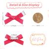 30pcs/set Mini Bowknot Hair Clips for Women Girls Sweet Lovely Colorful Ribbon Braided Hairpins Headwear Hair Accessories
