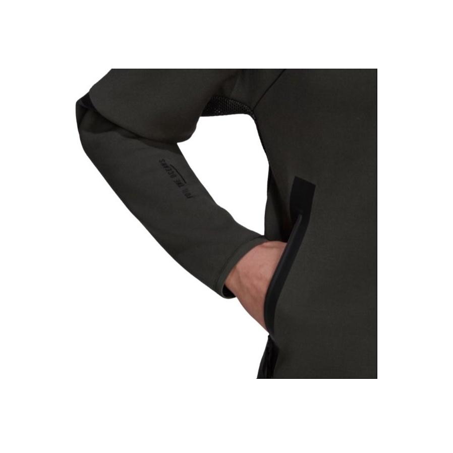 Adidas Sports Hooded Jacket Women Jackets Black H30033