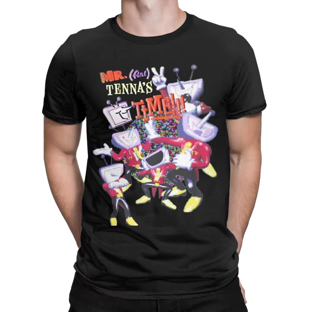 Mr Ant TV Time Tshirt Unisex Deltarune Game Tshirt All Seasons Couple Streetwear Tops oversized t shirt men t shirt