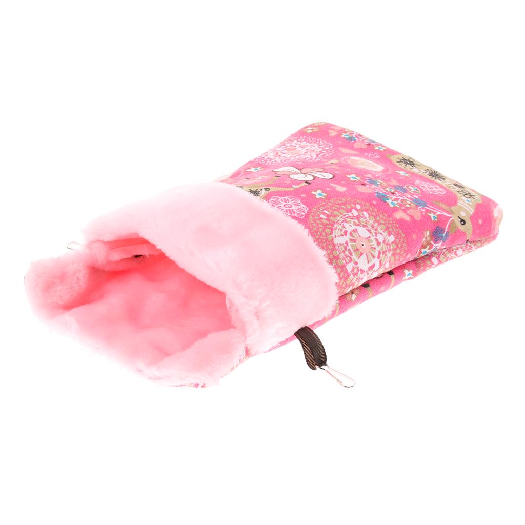 

Amagogo Pet Hamster Parrot Ferret Bunny Squirrel Cage Hanging Sleep Bag Pouch
