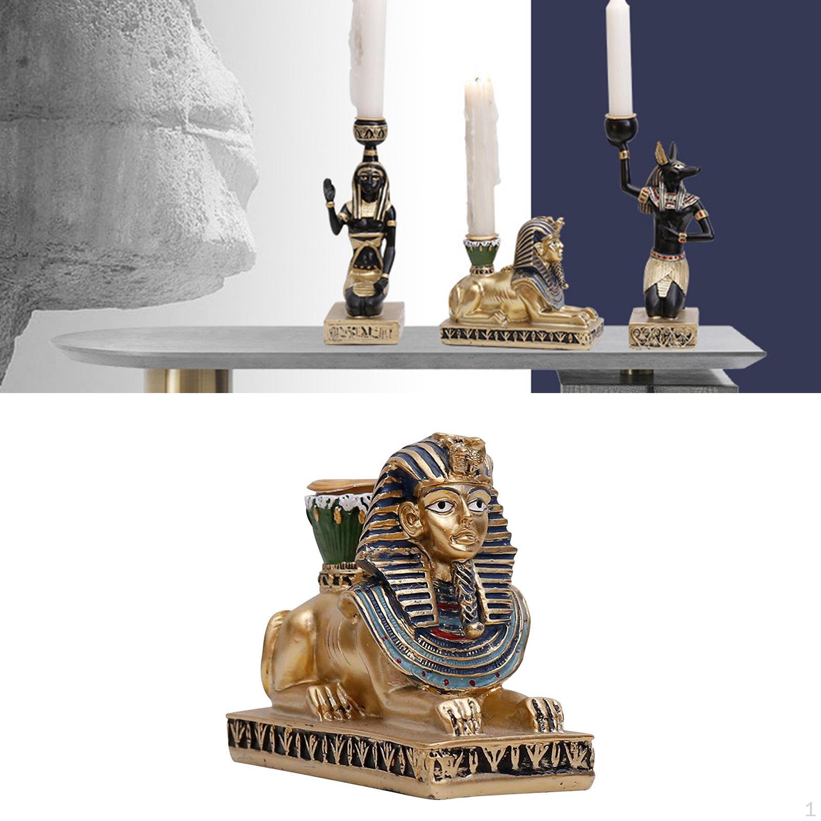 

Статуя из коллекции скульптуры подсвечника - коллекционная фигурка для декора настольного шкафа C