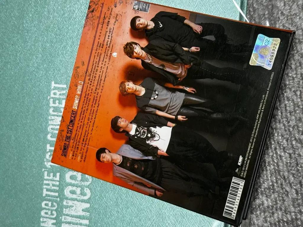 SHINEE Tokkon Live-Album Dev DVD Fotobuch Erste Con Gebraucht