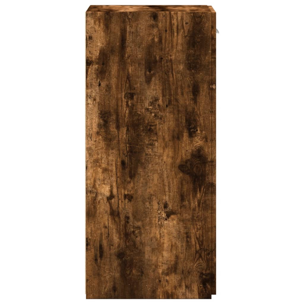 Sideboard Smoked Oak 30x42.5x93 Cm Particleboard