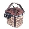 Foldable Bike Front Tube Bag Waterproof Bicycle Handlebar Basket Pack Cycling Front Frame  Bike Accessories Bike Baskets,1PCS
