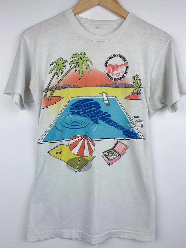 Vintage The Monkees Summer Tour 1987 T Shirt EN580 Unisex T-Shirt L