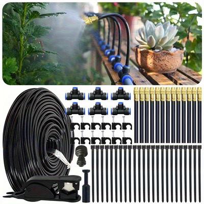 Tropfbewässerungs-Bewässerungskit Automatische Bewässerung Zerstäubungsregner Bewässerungszubehör Gartenpflanzen-Wassersprüher
