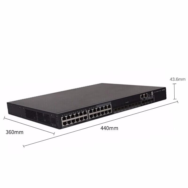 H3C S5500V2-28C-EI Enterprise Layer 3 Managed Core Switch