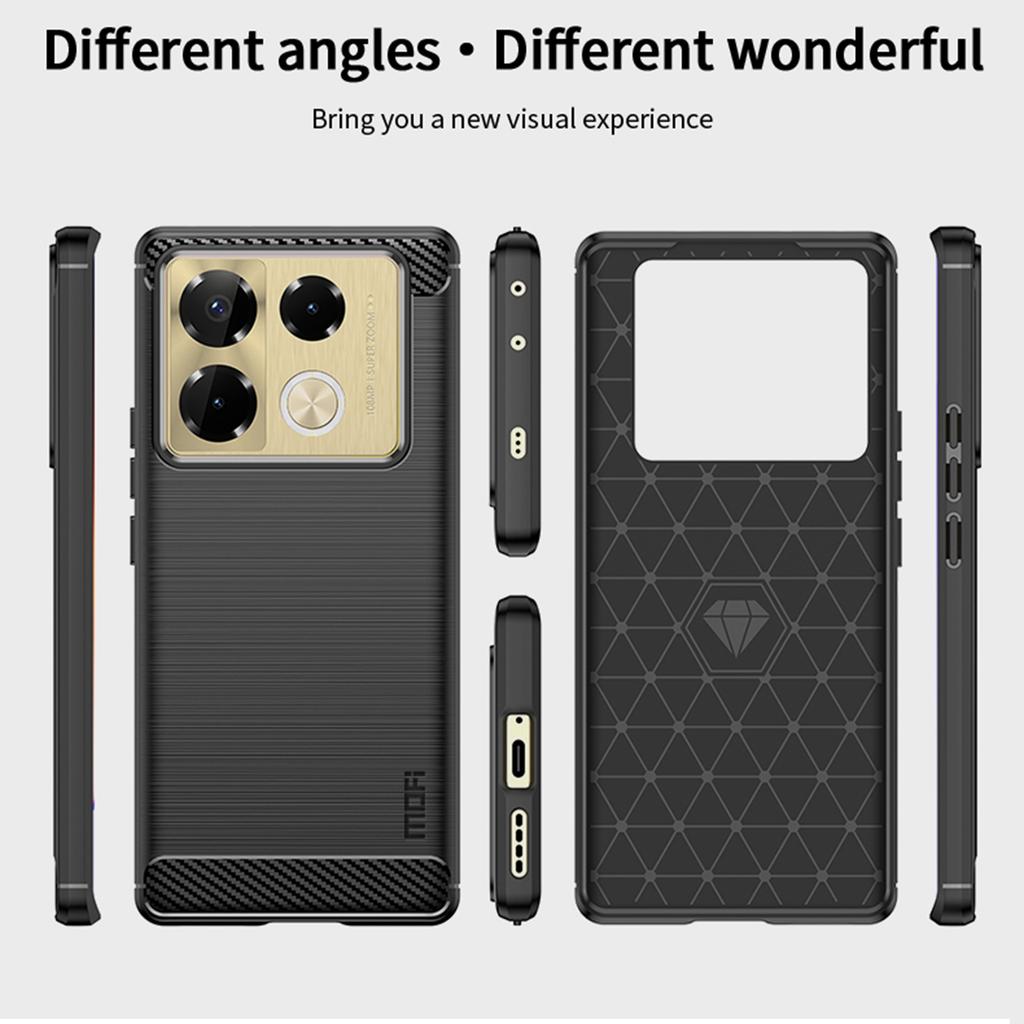 MOFI JK TPU Series-1 For Infinix Note 40 Pro 4G Anti-Scratch Phone Cover TPU Cell Phone Case