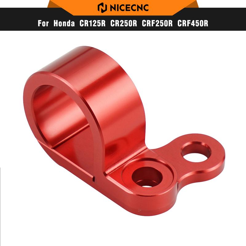 NICECNC Für Honda CRF450R 2002-2012 Bremsleitung Schlauch Kabelklemme CRF250R 2010-2013 CRF150R CRF150RB 2007-2022 CRF450X 2005-2017