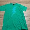 XLARGE TShirt Streetwear Green Lightning Bolt Size Medium M Japan