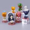 6 Stück Anime Card Captor Figur KINOMOTO SAKURA LI SYAORAN Daidouji Tomoyo CERBERUS Set Modell Spielzeug Kuchen Geschenk Actionfigur PVC