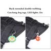 Big Dog Harness Leash Tactical Dog Clothing Waterproof Explosion Proof Tactical Chest Strap Medium and Large Dog Pet Chest Vest