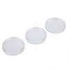 Money Coin Holders Penny Storage Round Clear Reusable 100pcs Set 30mm Case