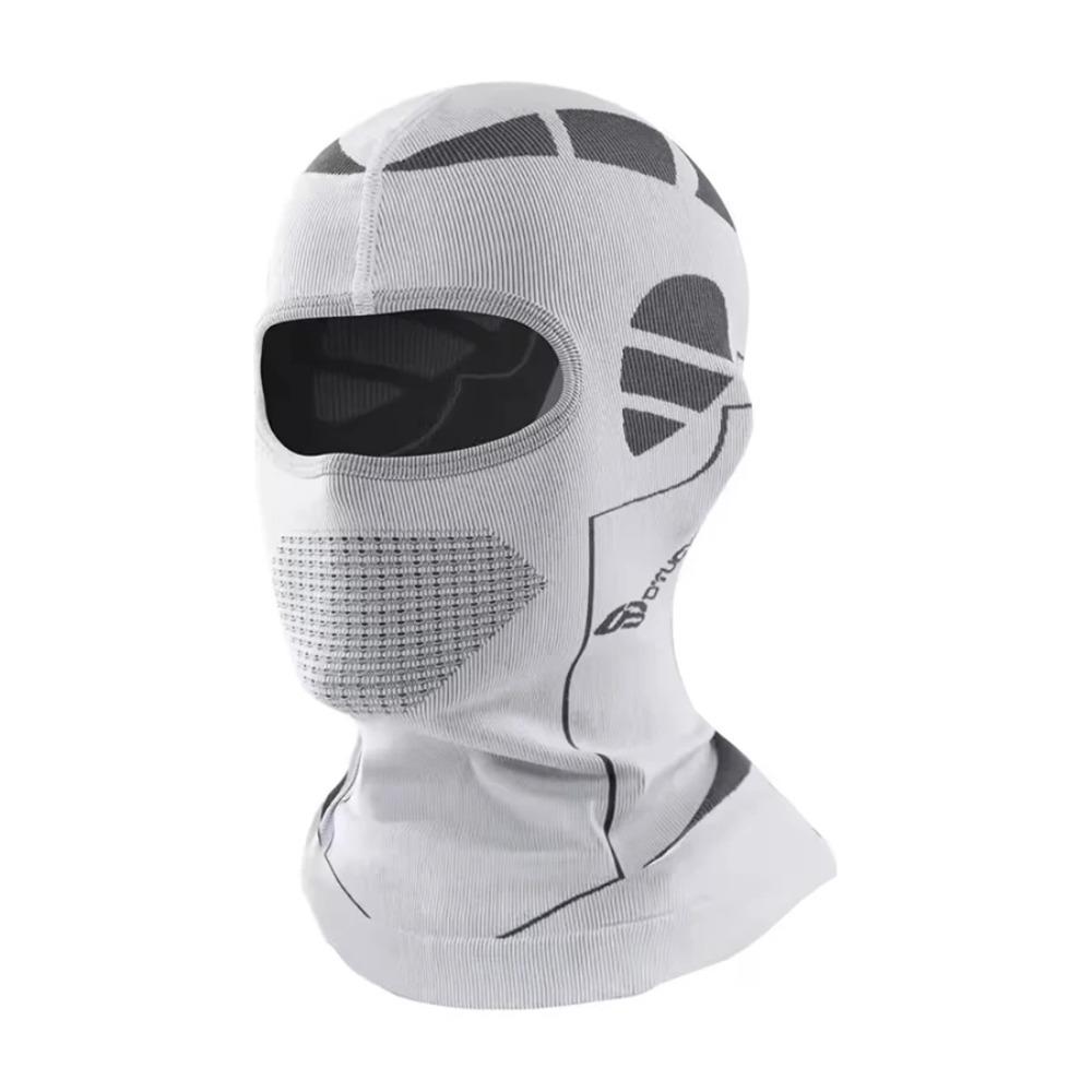 Mannen Vrouwen Koudebestendige Thermische Sjaal Winter Ski Muts Balaclava Volledig Gezichtsmasker Ski Fietsen Jacht Hoofd Nek Cover Helm Voering Cap gray