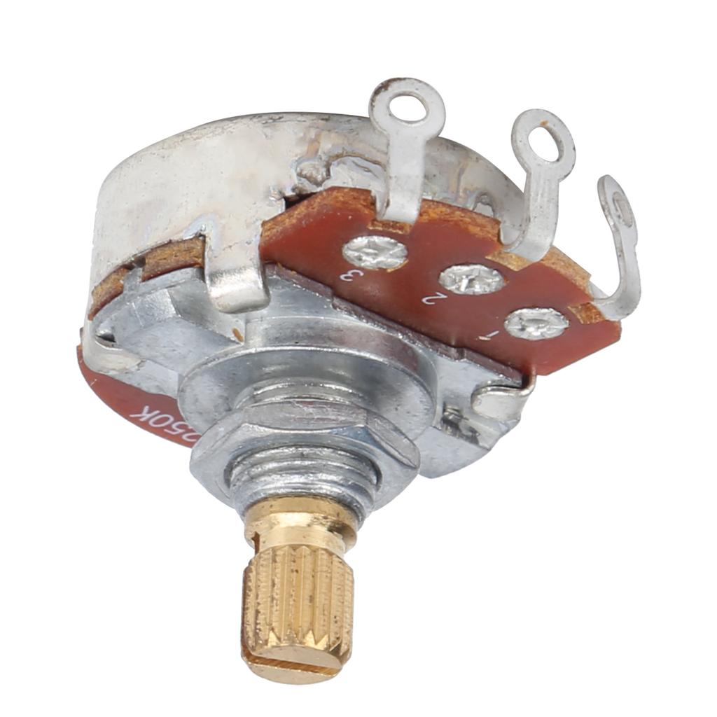 Guitar Potentiometers Audio Volume Taper Pot for Electric Bass Musical Instrument Accessories