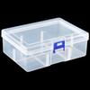 Container Storage Box Dustproof Organizer Necklaces Earrings Transparent