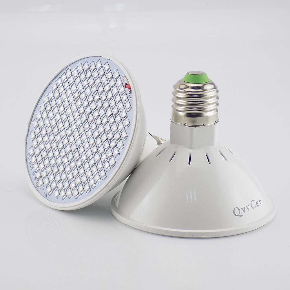 12W 200 LED žárovky na pěstování rostlin E27 Lampa pro pokojové rostliny Růst květin Skleník Rostliny Pěstování zeleniny
