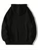 Men's Hooded Sweater, Plus Velvet To Keep Warm, Sports Hoodie With Pocket, Suitable For Spring And Autumn Wear, Holiday Gifts