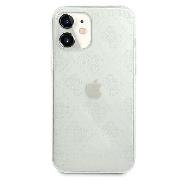 Guess Guhcp12S3D4Gtr Iphone 12 Mini5,4 Transparent Hardcase 4G 3D Pattern Collection