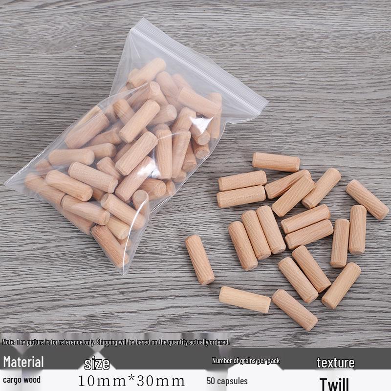 Straight & Oblique Grain Wood Dowels, Plugs, Tenons, Wedges, and Board Connectors for Furniture & Cabinets