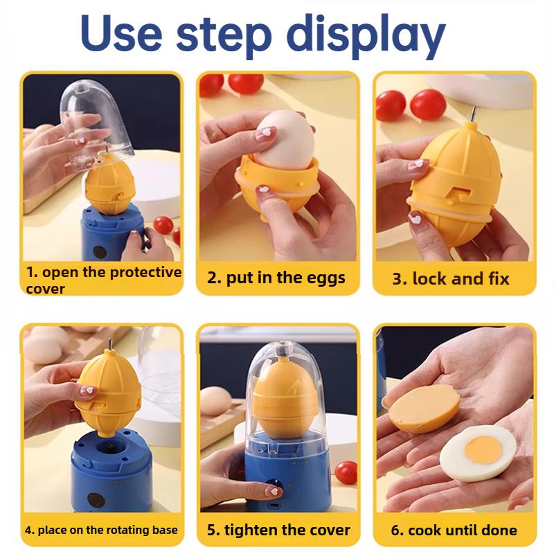 1pc Egg Pulling Device Fully Automatic Electric Egg Pulling and Stirring Device Egg Pulling and Throwing Egg Mixer