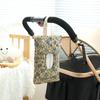 Quilted Diaper Wipe Pouch Portable Mommy Bag Refillable Floral Baby Wipe Holder For Travel Stroller Daily Casual[HGPD]